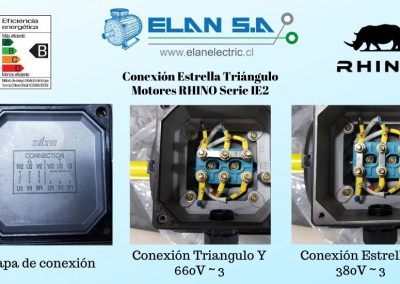 Conexión Estrella Triángulo 380/660 V